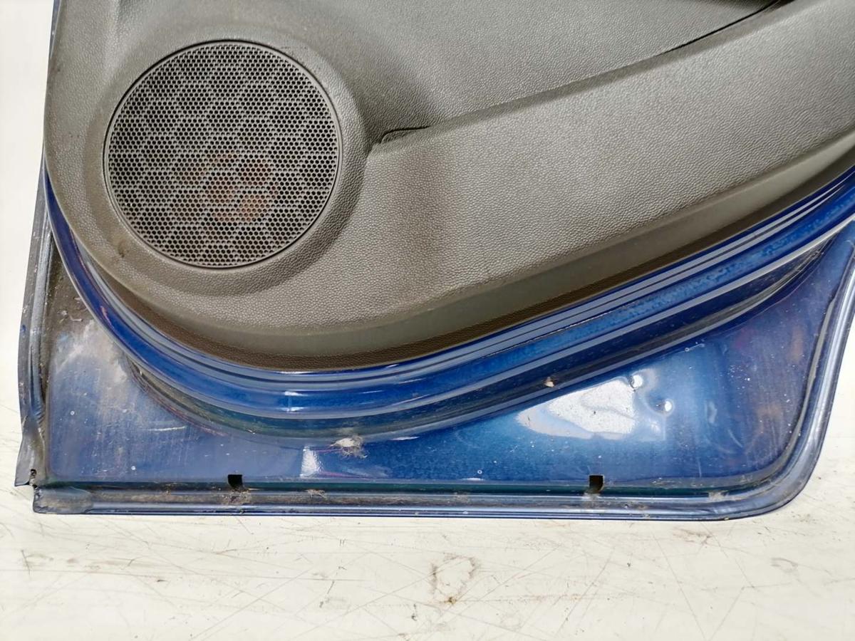 Opel Corsa D original Tür hinten rechts Z21B Ultrablau Bj.2007